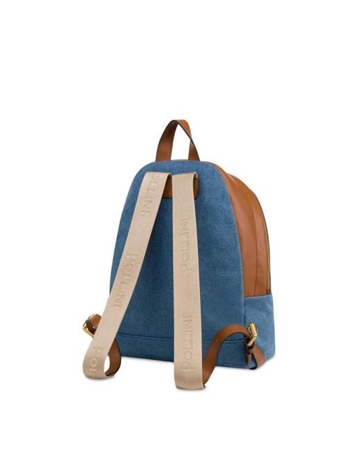Pollini Blue Backpacks