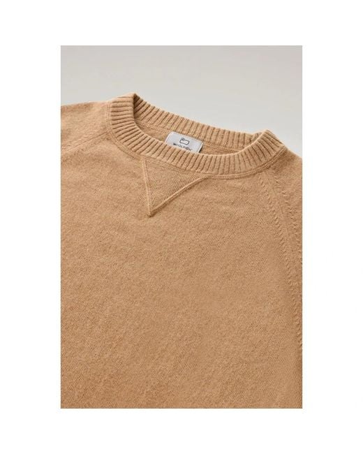 Pulls Woolrich en coloris Natural