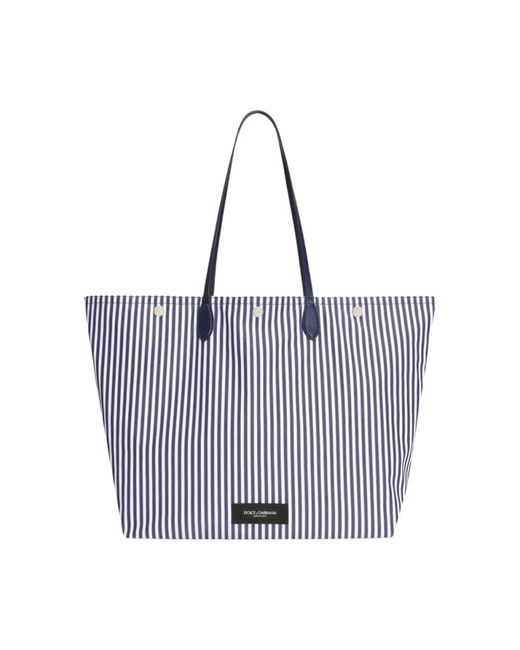 Dolce & Gabbana Purple Shopping Bags for men