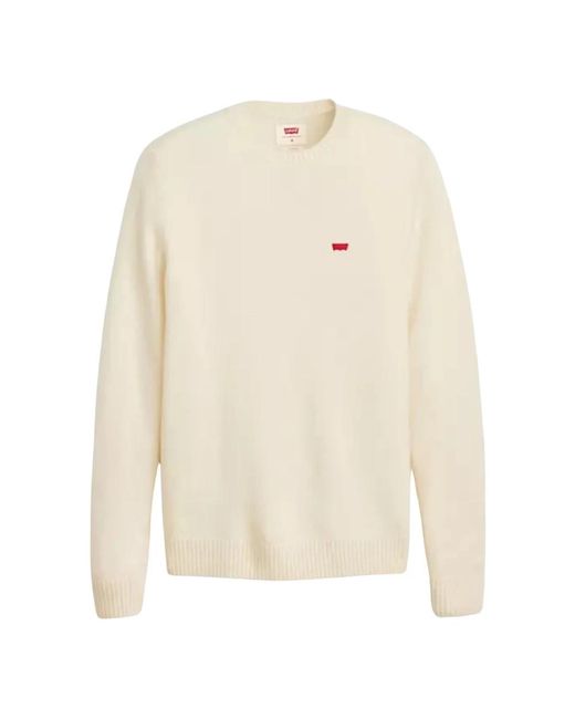 Levi's Pullover original hm cloud cream levi's in White für Herren