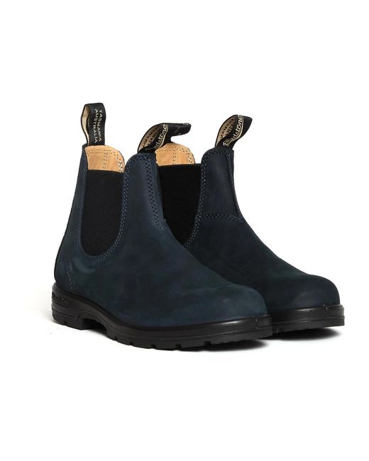 Blundstone Blue Chelsea Boots for men