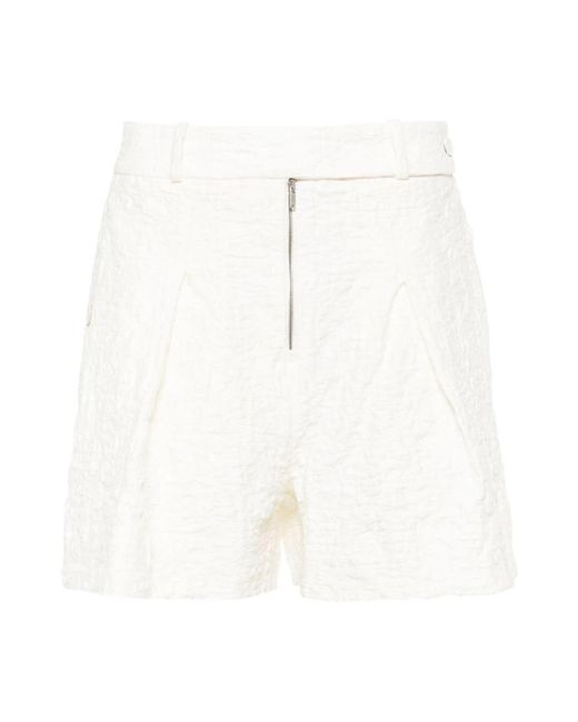 Short shorts di Jil Sander in White
