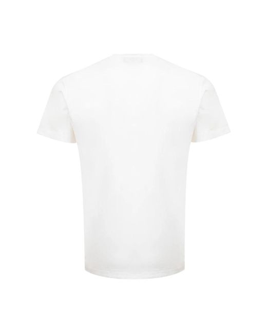 DSquared² Weiße baumwoll kiss the pine t-shirt in White für Herren