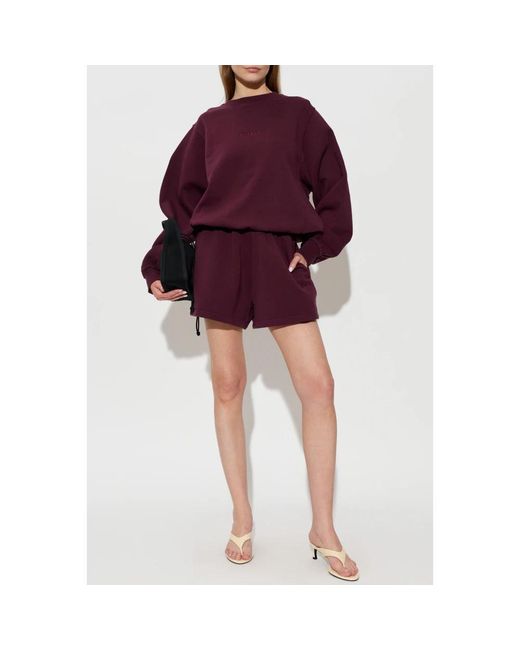 ROTATE BIRGER CHRISTENSEN Purple Sweatshirts