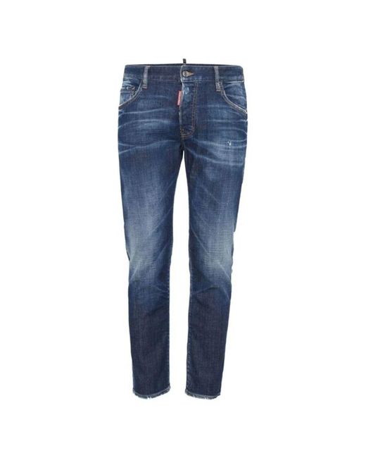 DSquared² 5 Taschen Hose in Blue für Herren