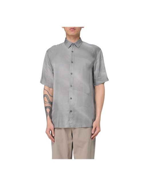 Short Sleeve Shirts ARMANI EXCHANGE pour homme en coloris Gray