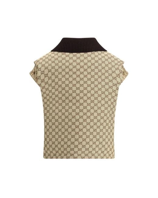 Vests Gucci de color Natural