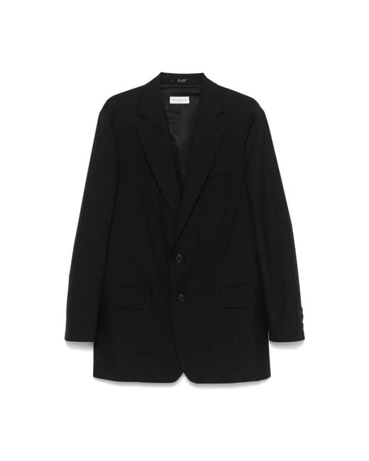 Dries Van Noten Black Blazers for men