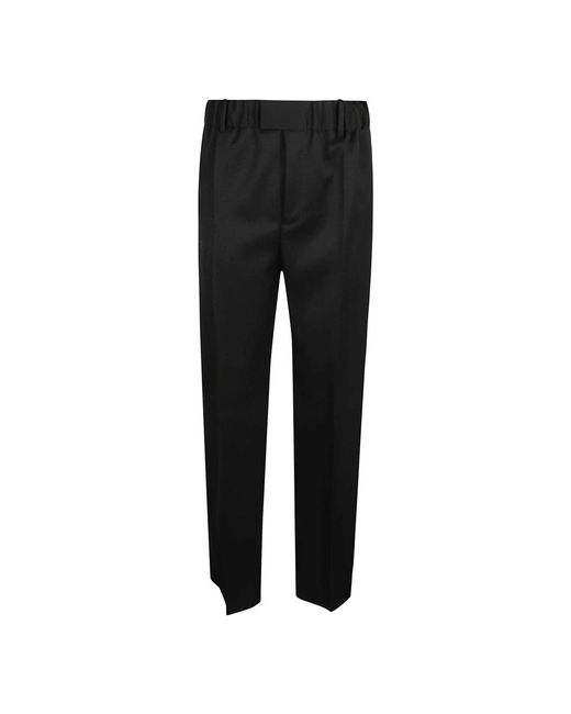 Bottega Veneta Black Suit Trousers for men