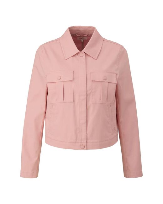 Light jackets S.oliver de color Pink