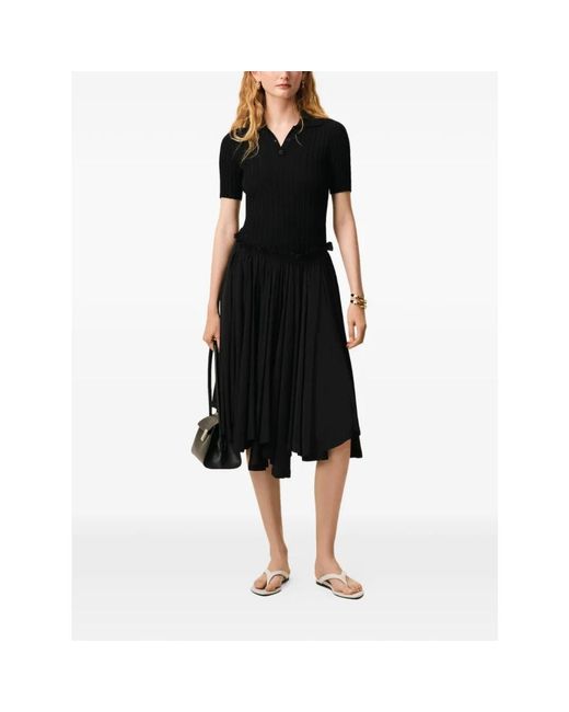 AMI Black Midi Skirts