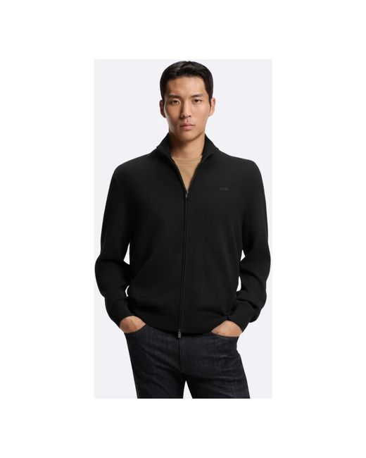Cardigans Boss de hombre de color Black