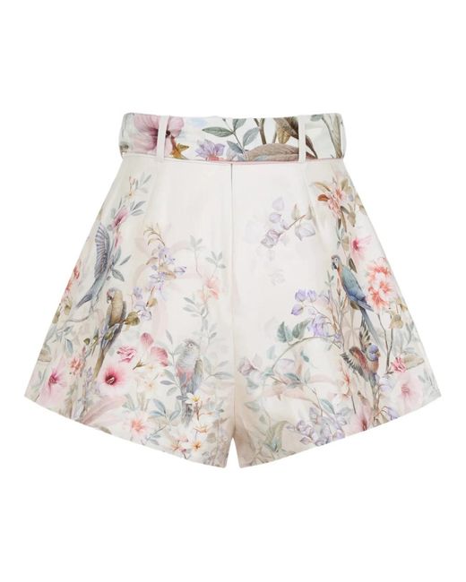 Zimmermann Red Short Shorts
