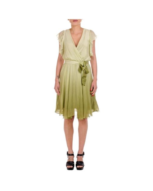 Vestidos solange dress w1gk 0d wdxx 0 85234 Guess de color Green