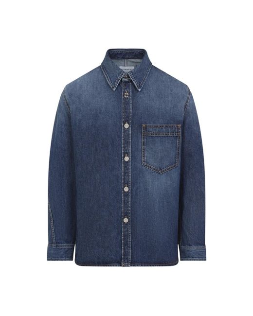 Givenchy Overhemden ,Blauw ,Blauw Shirt Stijlvolle Casual Kleding in het Blue voor heren