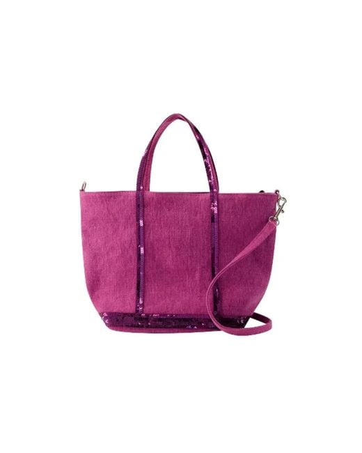 Vanessa Bruno Purple Tote Bags