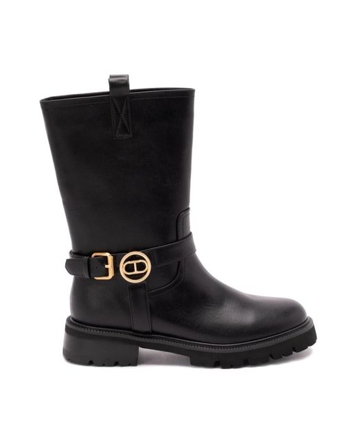 Twinset Black High Boots