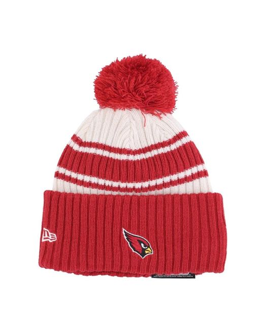 KTZ Accessoires ,Rood ,Arizona Cardinals Pom Pom Beanie Hat in het Red