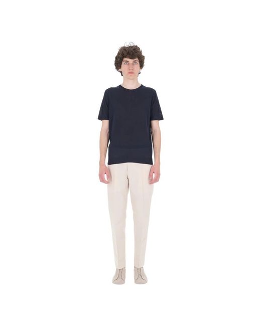 Roberto Collina Blue T-Shirts for men
