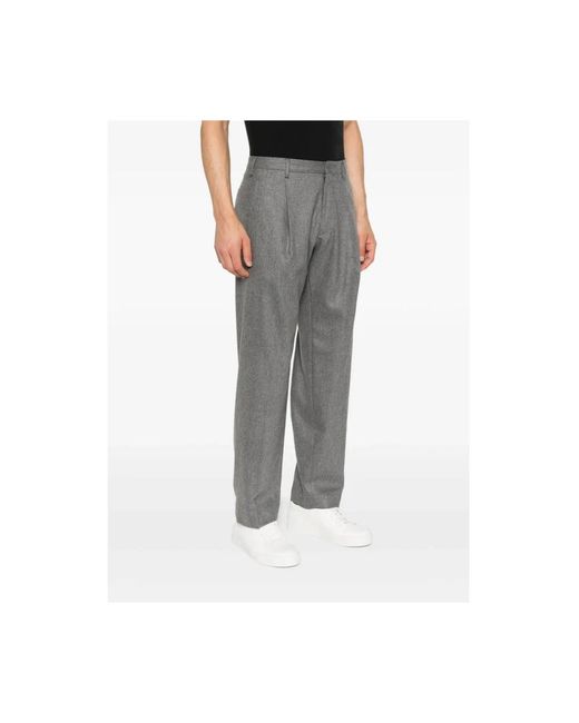 Incotex Slim-Fit Trousers in het Gray voor heren