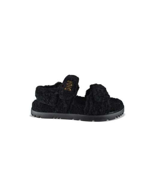 Flat Sandals di Dior in Black