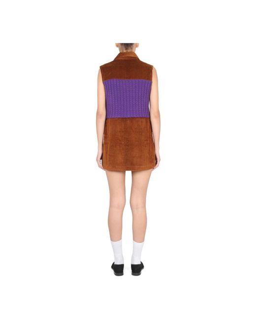 Cormio Brown Short Dresses