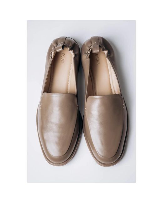 ESTRO Gray Loafers