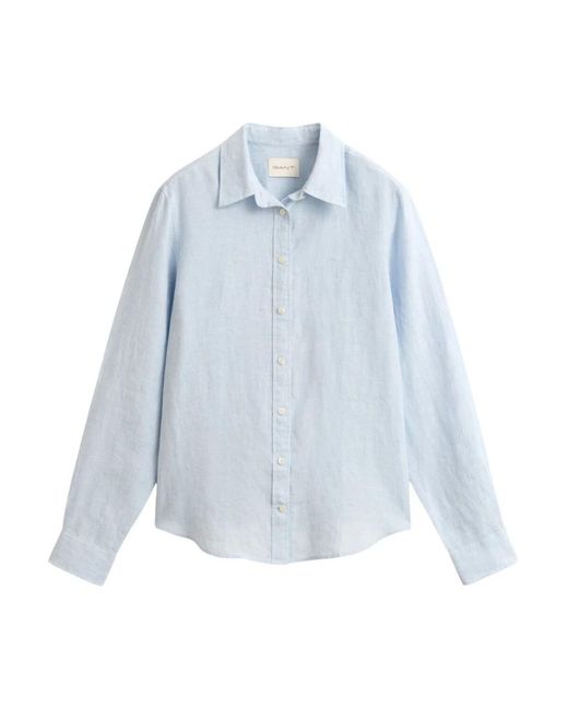 Shirts Gant de color Blue