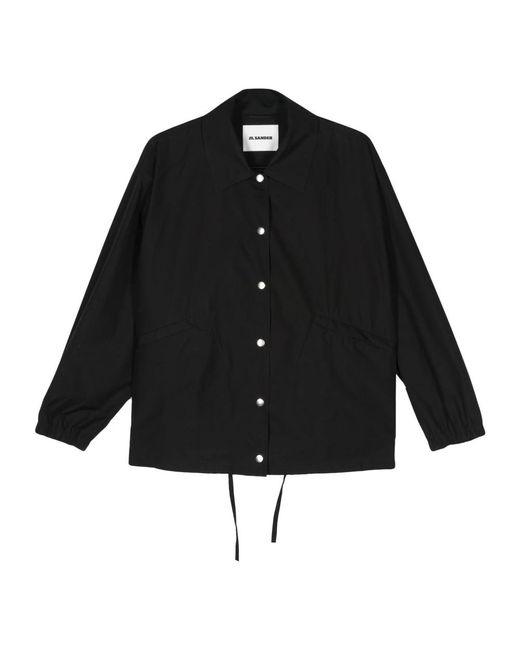 Jil Sander Black Light Jackets