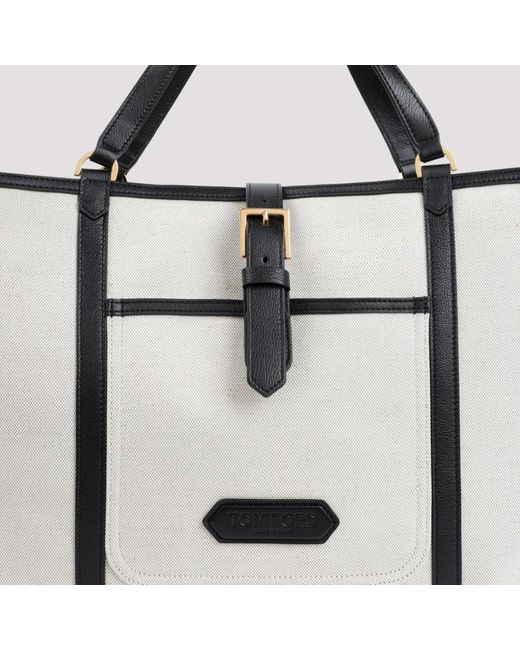 Bags > tote bags Tom Ford pour homme en coloris White