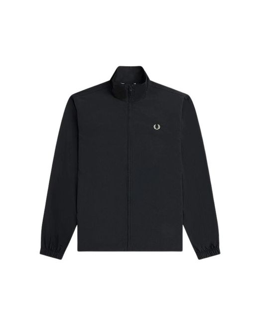 Fred Perry Blue Light Jackets for men