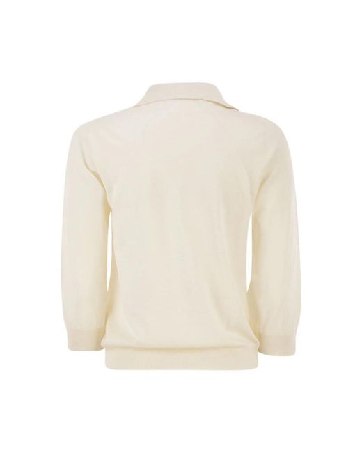 Vanisé White Cashmere Knitwear