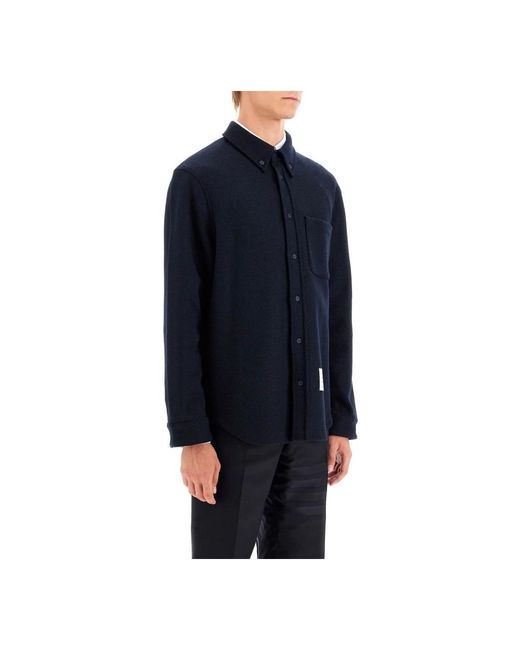 Thom Browne Blue Casual Shirts for men