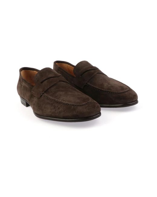 BERWICK  1707 Black Loafers for men