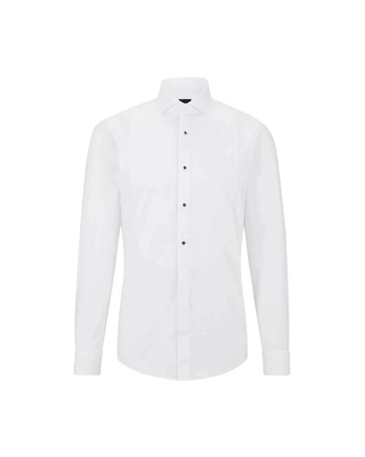 HUGO White Formal Shirts for men