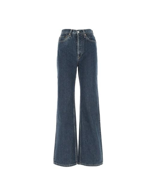 Re/done Blue Flare Jeans