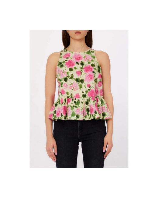 Liu Jo White Sleeveless Tops