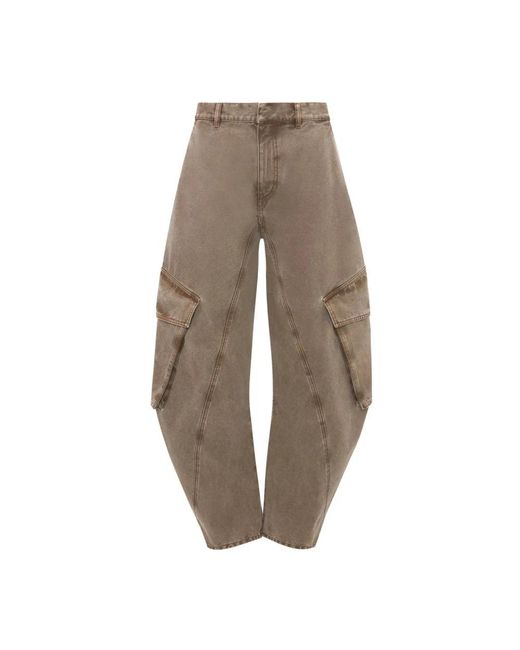 J.W. Anderson Brown Wide Trousers