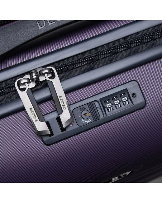Delsey Purple Large suitcases