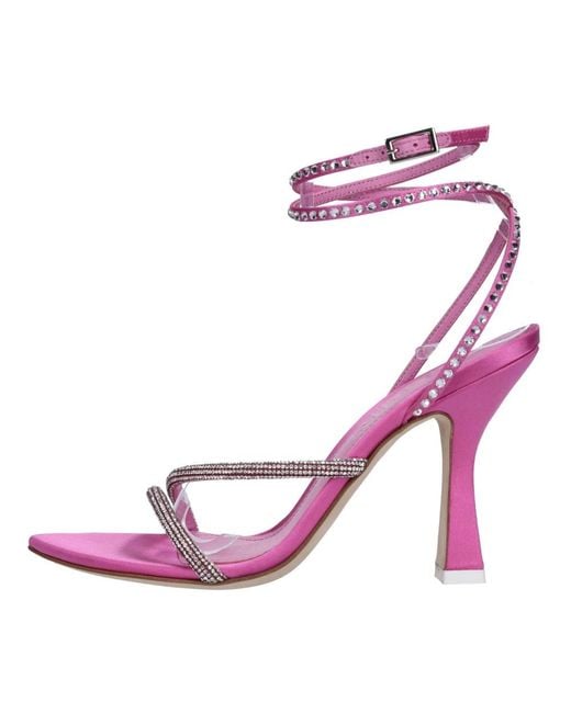 3Juin Pink High Heel Sandals