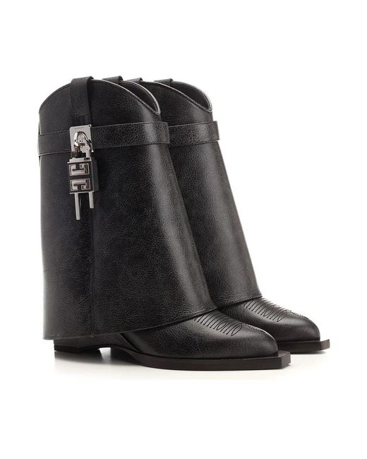 Givenchy Black Cowboy & Biker Boots