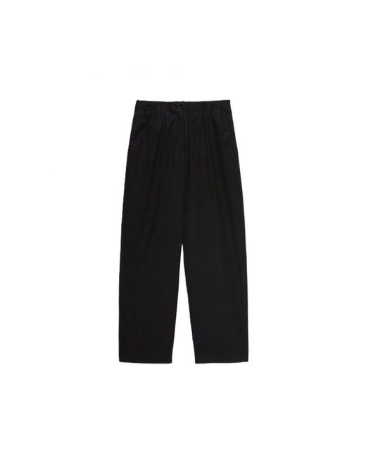 MSGM Black Baumwollhose