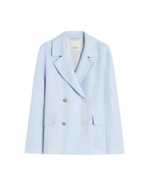 Max Mara Blue Blazers