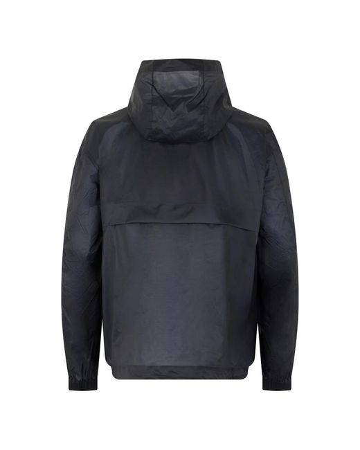 K-Way Blue Rain Jackets for men
