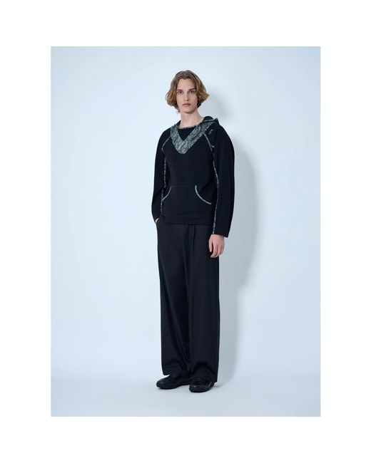 Kiko Kostadinov Blue Hoodies for men