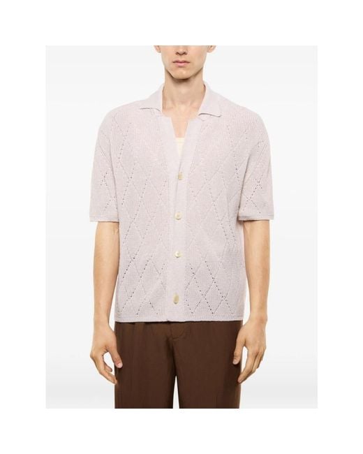 Cardigans Laneus pour homme en coloris Pink