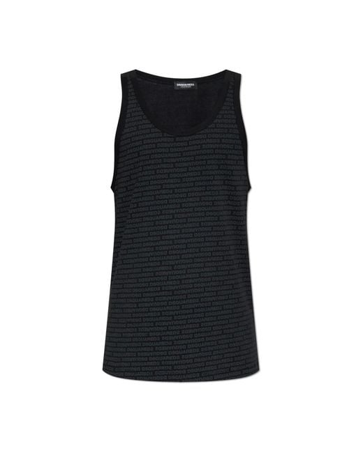 DSquared² Top Aus Der Unterwäschekollektion in Black für Herren
