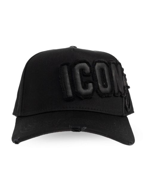 DSquared² Black Caps for men