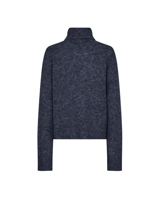 Mos Mosh Blue Turtlenecks