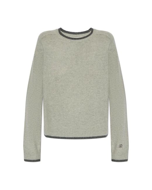 Lisa Yang Gray Pullover isabelle
